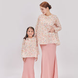 CUTESY Kurung Women - Peach Sorbet