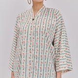 HANYA BASIC Kurung Women - Minty Sage